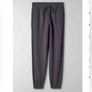 Aritzia TNA boyfriend sweatpants cozy fleece